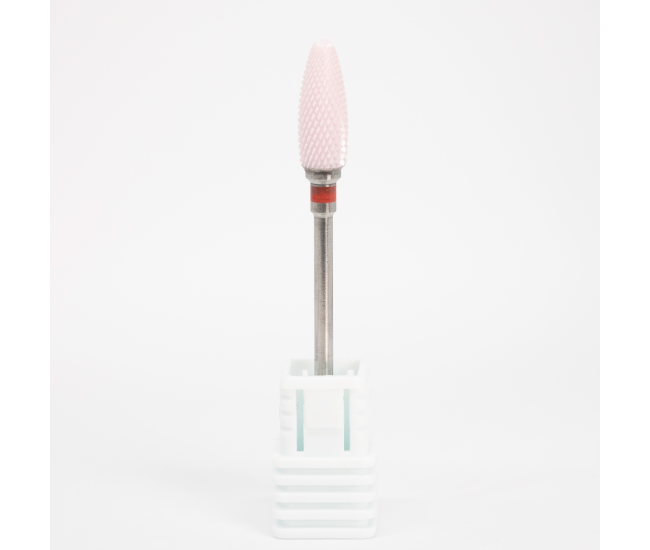 PINK Ceramic Nail Drill bit |900379 F FLAME | - Nail & Eyelash Paradise